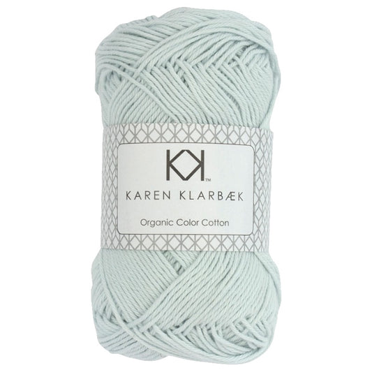 0019_8/4 Light Mint - Økologisk bomuldsgarn fra Karen Klarbæk