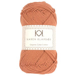 0037_8/4 Light Nutbrown - Økologisk bomuldsgarn fra Karen Klarbæk