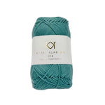 0011_8/4 Medium Petrol Blue - Økologisk bomuldsgarn fra Karen Klarbæk