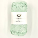0013_8/4 Mint Green - Økologisk bomuldsgarn fra Karen Klarbæk