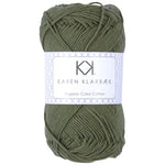 0057_8/4 Olive Green Økologisk bomuldsgarn fra Karen Klarbæk