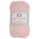 0020_8/4 Pastel Rose - Økologisk bomuldsgarn fra Karen Klarbæk