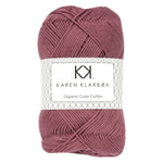 0046_8/4 Plum - Økologisk bomuldsgarn fra Karen Klarbæk