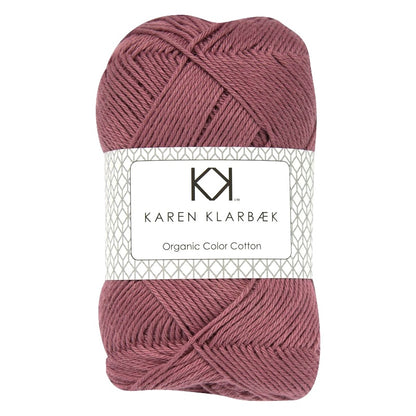 0046_8/4 Plum - Økologisk bomuldsgarn fra Karen Klarbæk