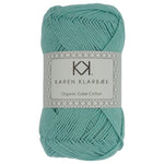 0012_8/4 Turquoise - Økologisk bomuldsgarn fra Karen Klarbæk