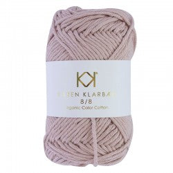 1028_8/8 Dark Old Rose - Økologisk bomuldsgarn fra Karen Klarbæk