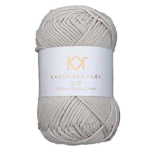 8/8 Old Linen - Økologisk bomuldsgarn fra Karen Klarbæk (1033)