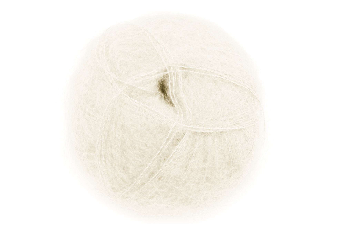 Mohair by Canard Brushed Lace Silk/Mohair - Hvid (Nr. 3000)