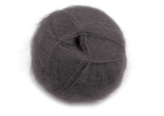 Mohair by Canard Brushed Lace Silk/Mohair - Koks (Nr. 3010)