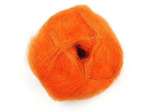 Mohair by Canard Brushed Lace Silk/Mohair - Appelsin (Nr. 3027)