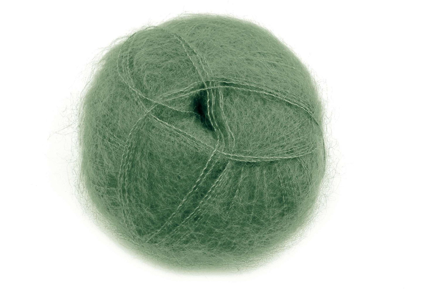 Mohair by Canard Brushed Lace Silk/Mohair - Oliven (Nr. 3028)