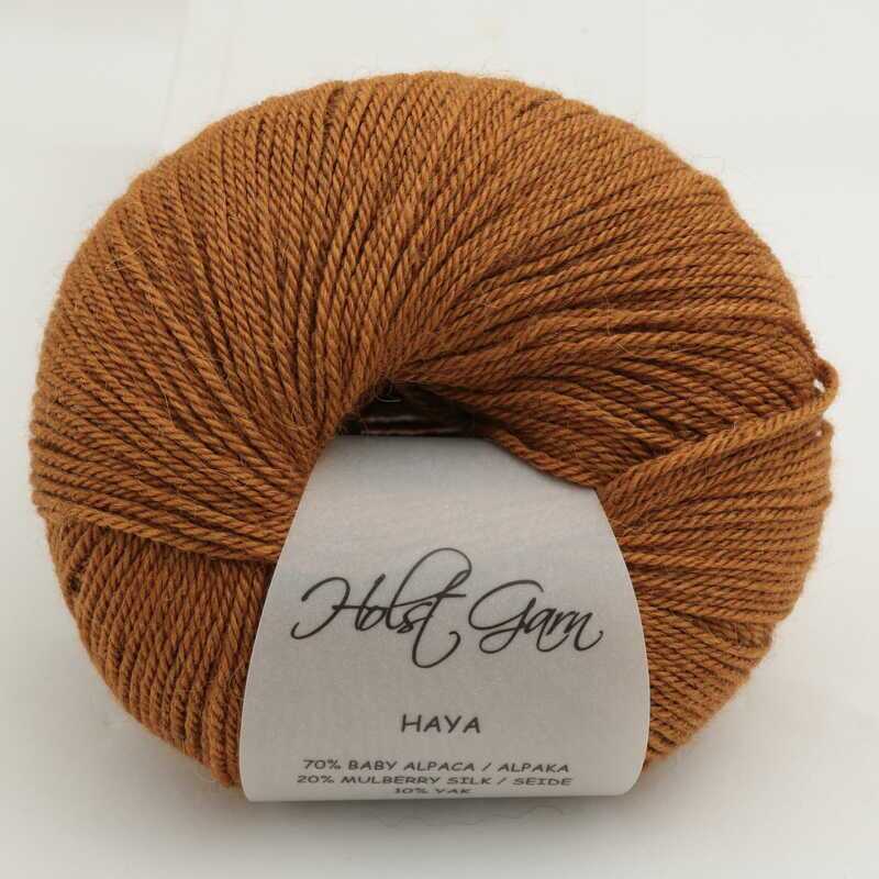 Holst Garn Haya i Alpaca,Silke og Yak - 22 Croissant