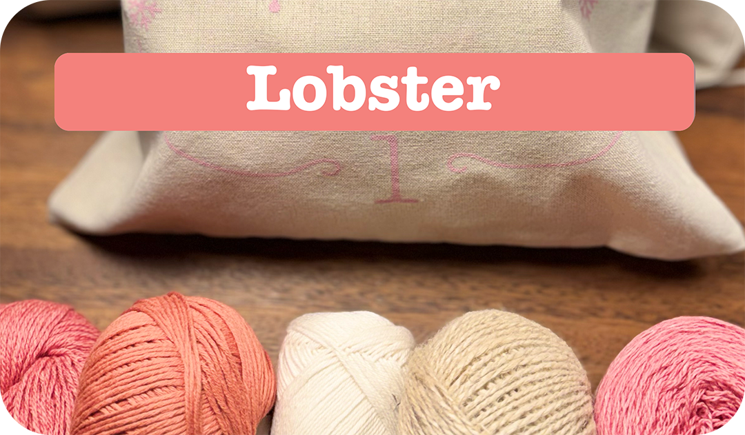 Heart of Wool strikke og hækle adventskalender 2026 - Lobster
