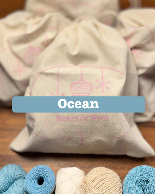 Heart of Wool strikke og hækle adventskalender 2026 - Ocean