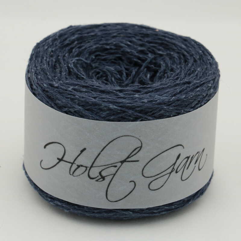 Holst Garn Tides 2-trådet garn i lammeuld og silke - Dark Blue
