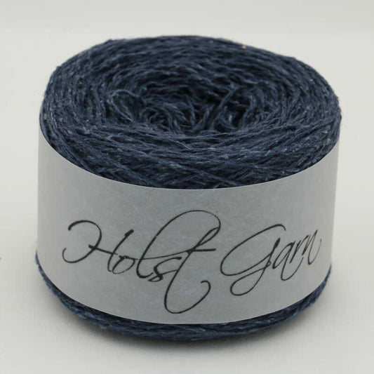 Holst Garn Tides 2-trådet garn i lammeuld og silke - 40 Dark Blue