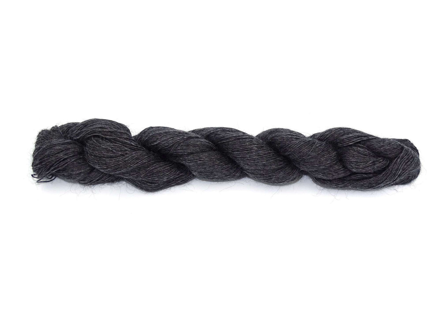 Mohair by Canard 1-trådet kidmohair og merino - Meleret koks grå (Nr. 1200)