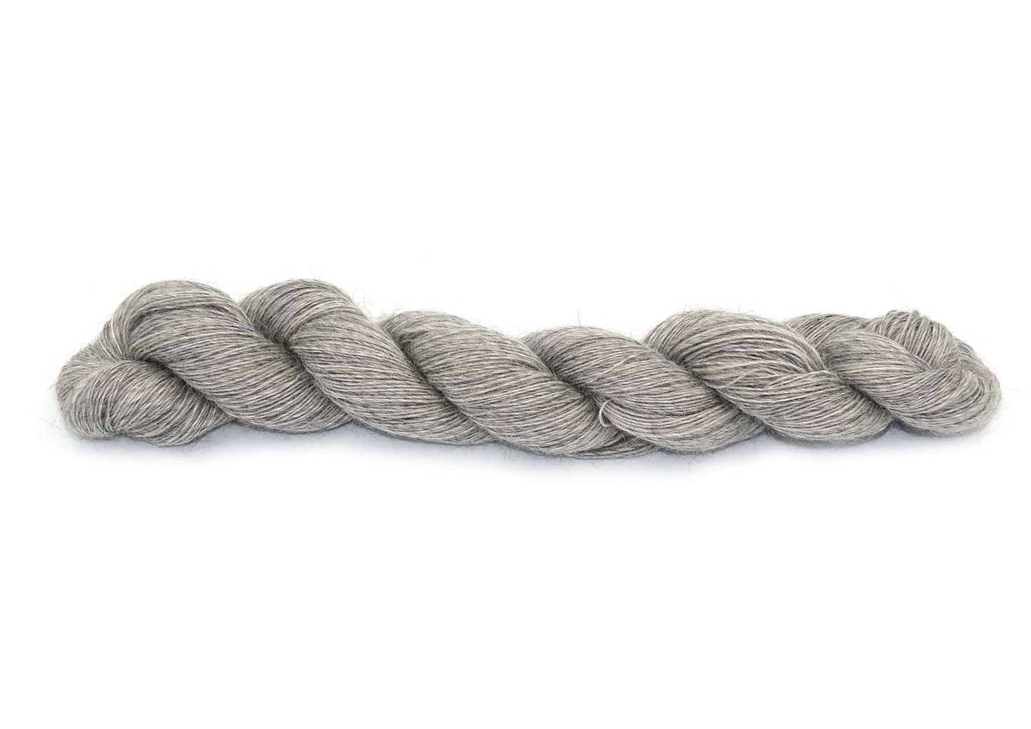 Mohair by Canard 1-trådet kidmohair og merino - Meleret lysgrå (Nr. 1202)