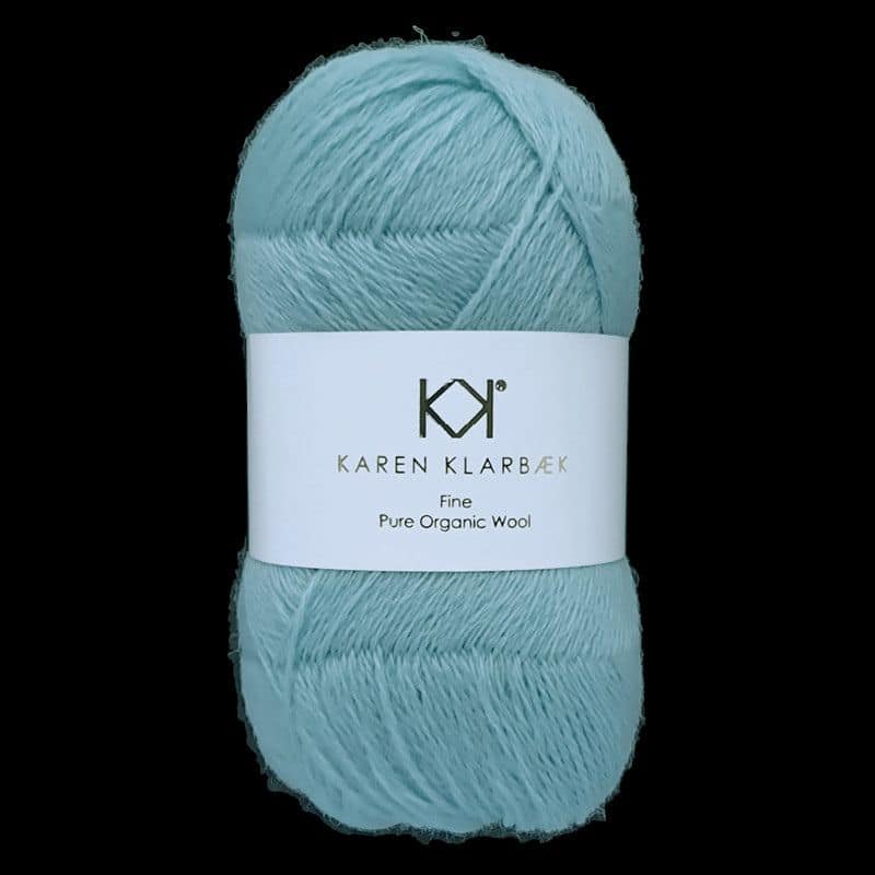 Karen Klarbæk Fine Pure Organic Wool - Aquamarine (2521)