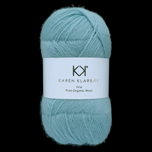 Karen Klarbæk Fine Pure Organic Wool - Aquamarine (2521)
