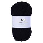 2006_Pure Organic Wool - Black - Økologisk uldgarn fra Karen Klarbæk