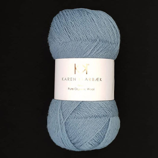 Karen Klarbæk Fine Pure Organic Wool - Blue (2504)