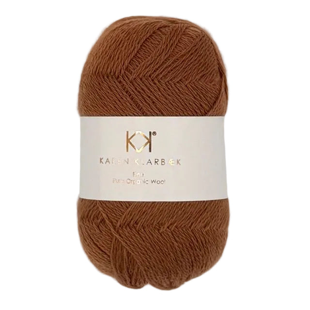 Karen Klarbæk Fine Pure Organic Wool - Bronze (2509)