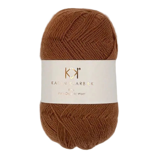 Karen Klarbæk Fine Pure Organic Wool - Bronze (2509)