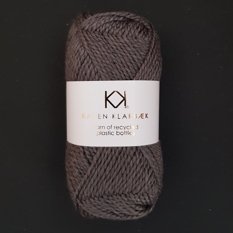 Karen Klarbæk Recycled Bottle Yarn - Charcoal (3013)