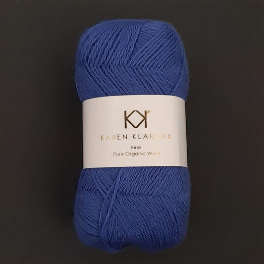 Karen Klarbæk Fine Pure Organic Wool - Cobalt (2517)