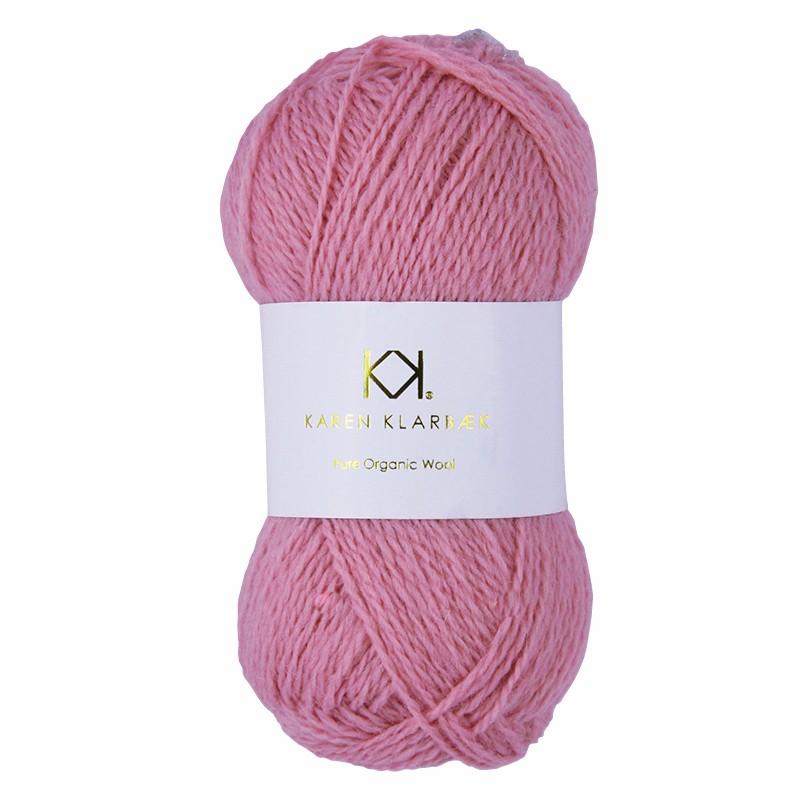 2013_Pure Organic Wool - Flamingo - Økologisk uldgarn fra Karen Klarbæk