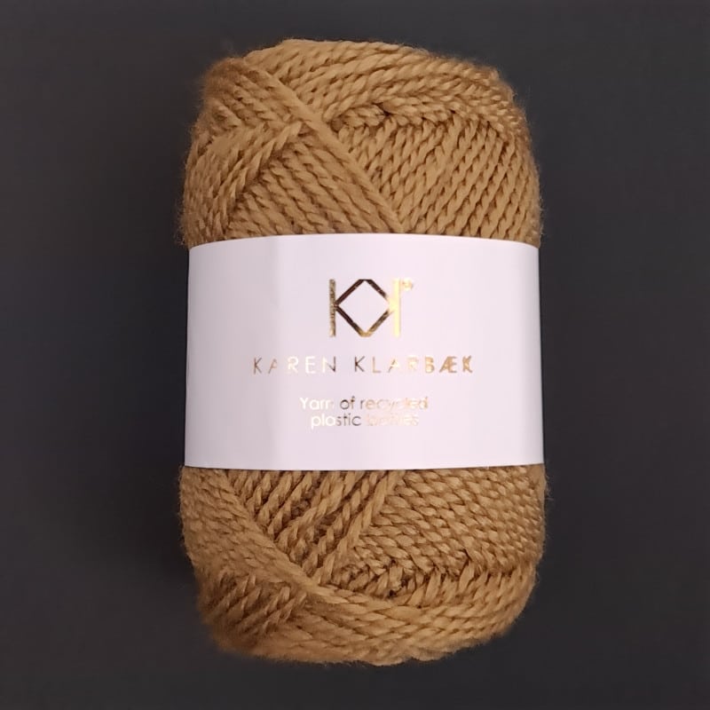 Karen Klarbæk Recycled Bottle Yarn - Gold (3018)