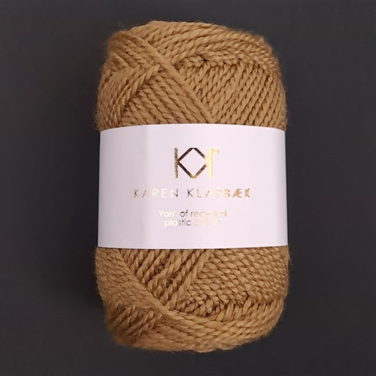 Karen Klarbæk Recycled Bottle Yarn - Gold (3018)