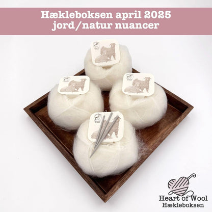 April 2025 hækleboksen standard enkeltboks