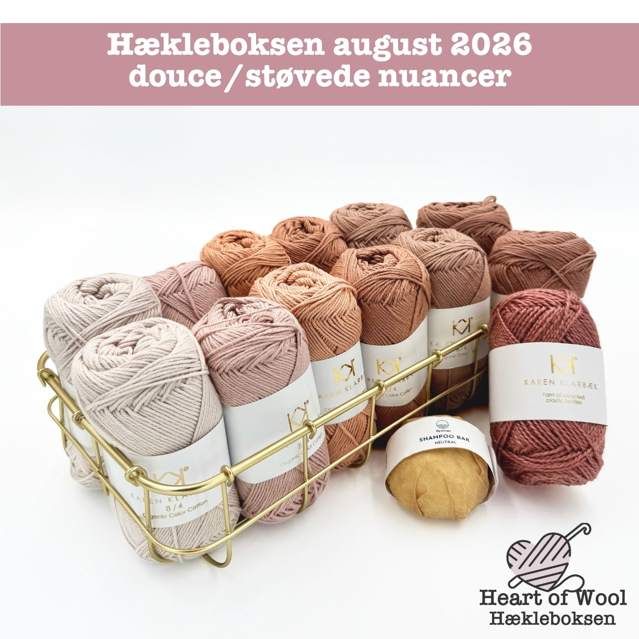 08 August 2026 Hækleboksen - enkeltboks
