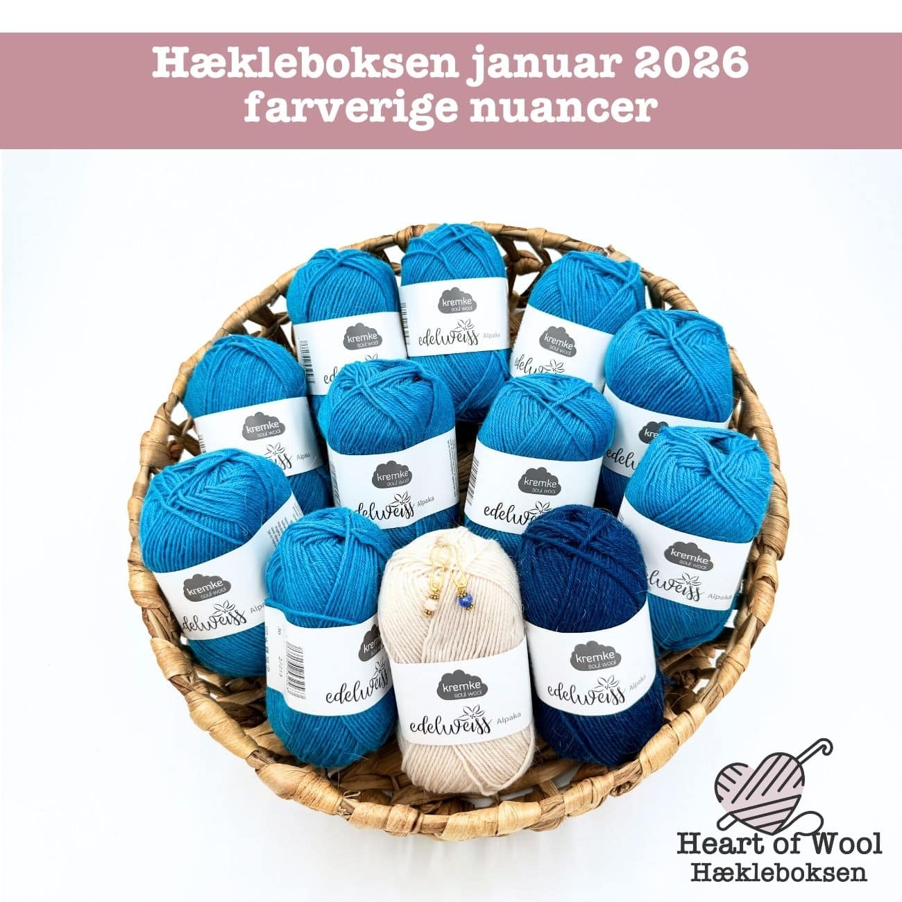 01 Januar 2026 Hækleboksen - enkeltboks