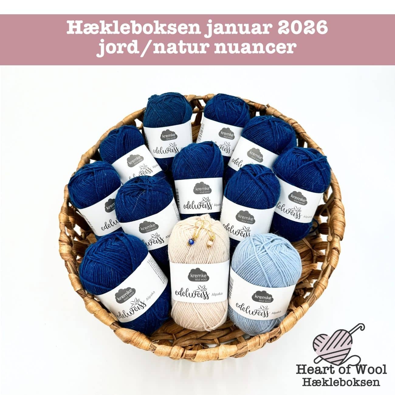 01 Januar 2026 Hækleboksen - enkeltboks