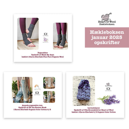 01 Januar 2025 Hækleboksen - enkeltboks