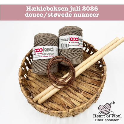 07 Juli 2026 Hækleboksen - enkeltboks