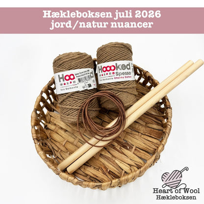 07 Juli 2026 Hækleboksen - enkeltboks