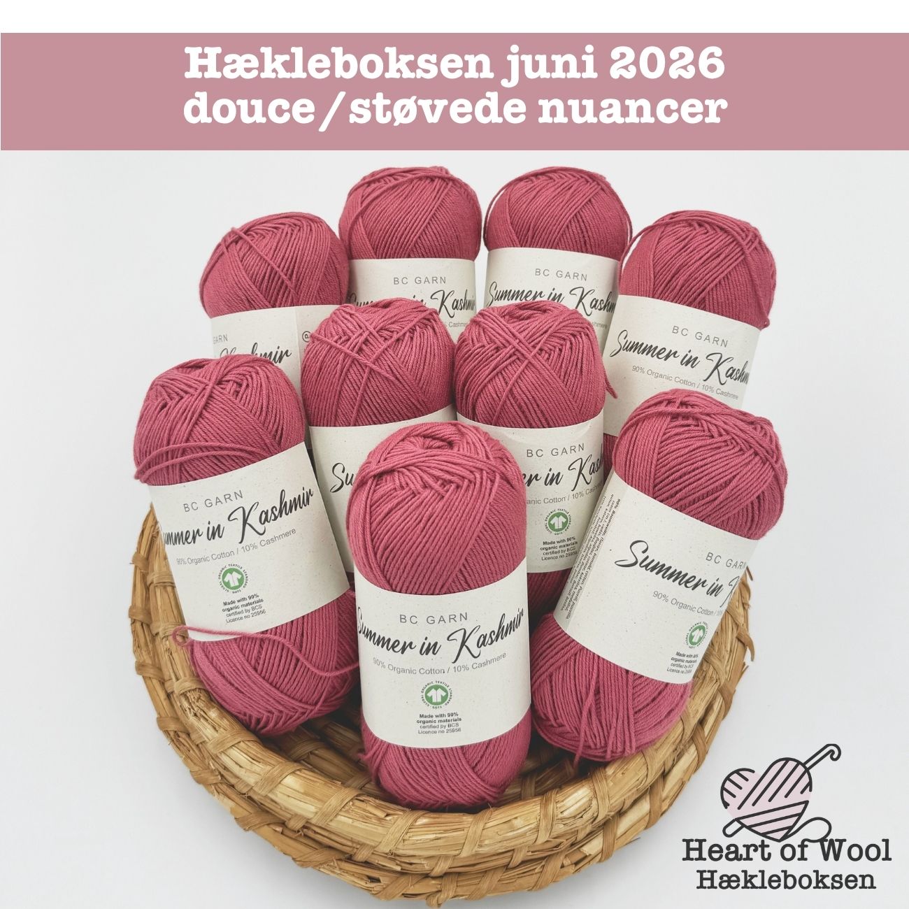 06 Juni 2026 Hækleboksen - enkeltboks