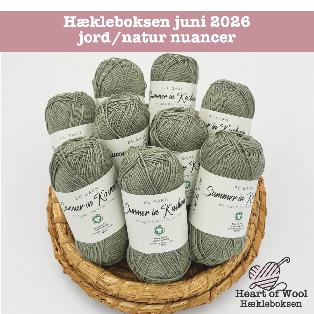 06 Juni 2026 Hækleboksen - enkeltboks