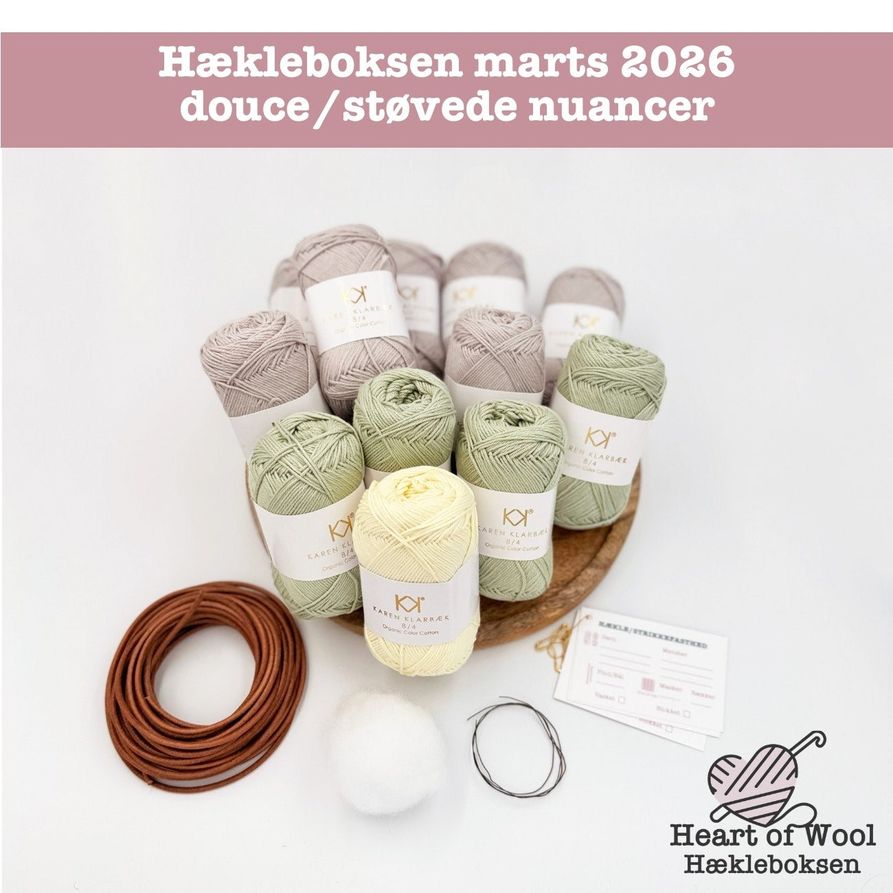 03 Marts 2026 Hækleboksen - enkeltboks