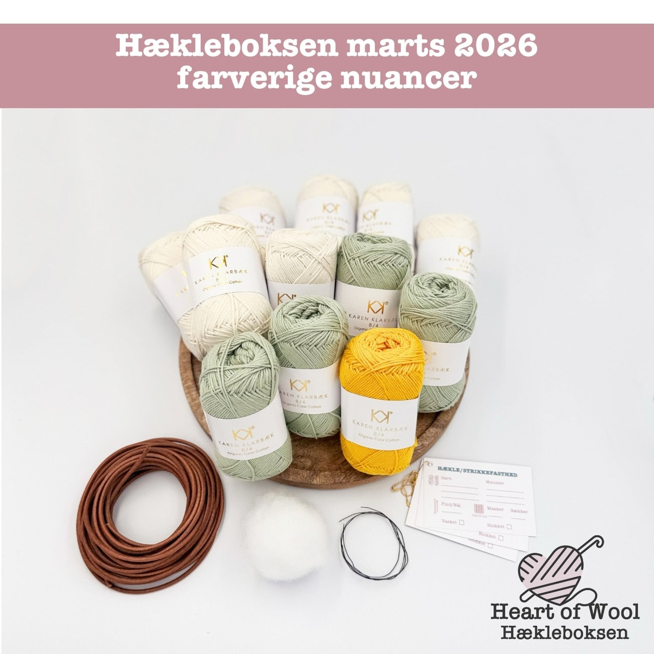 03 Marts 2026 Hækleboksen - enkeltboks