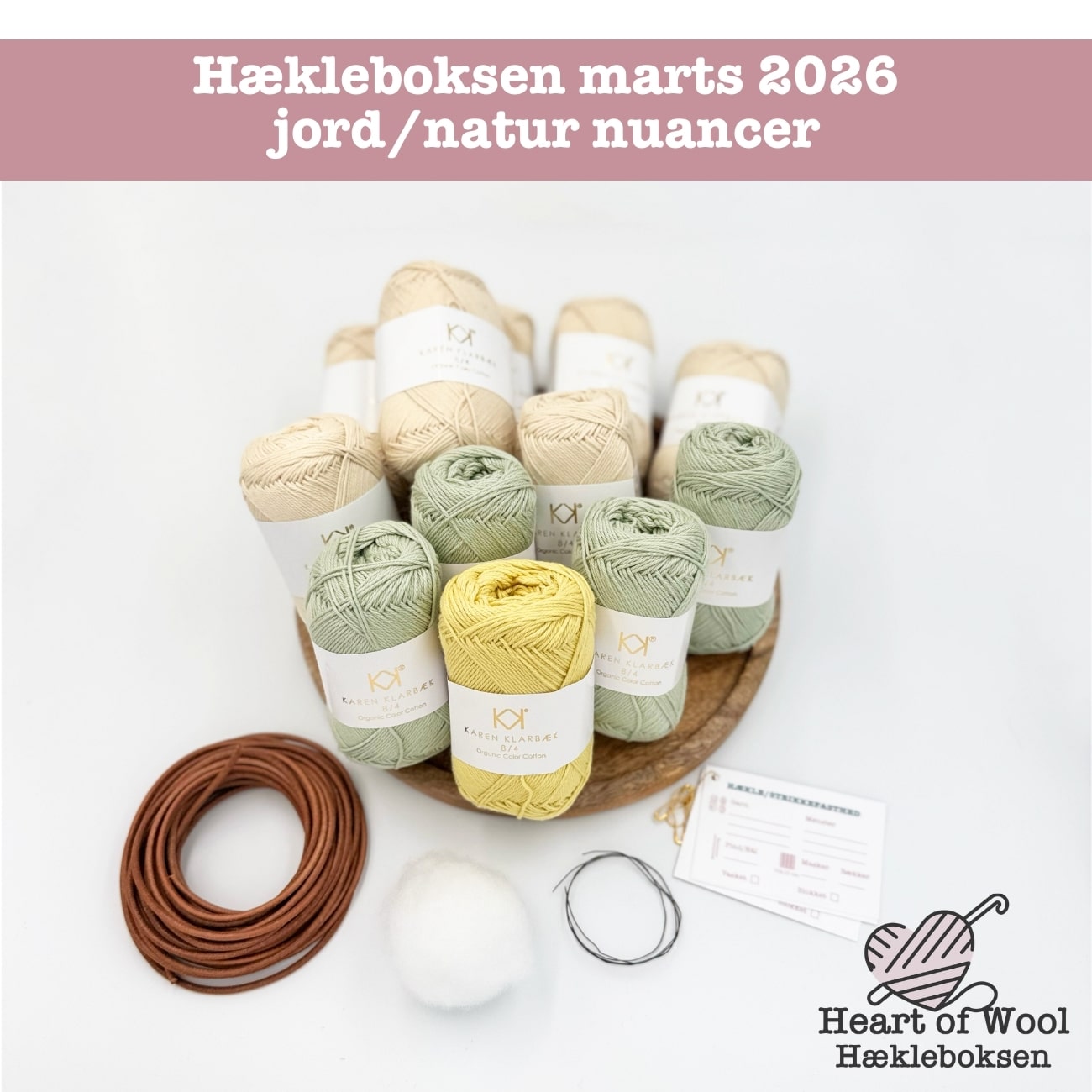 03 Marts 2026 Hækleboksen - enkeltboks