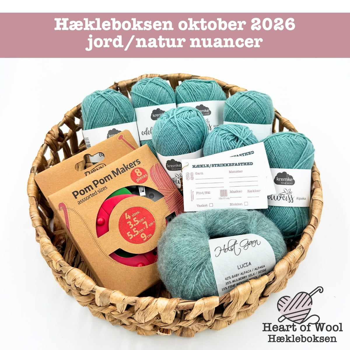 10 Oktober 2026 Hækleboksen - enkeltboks