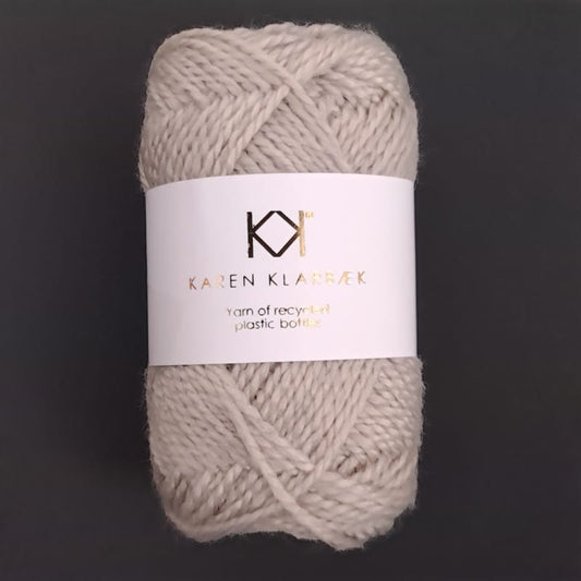 Karen Klarbæk Recycled Bottle Yarn - Linen (3019)
