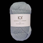 Karen Klarbæk Fine Pure Organic Wool - Medium Grey (2524)