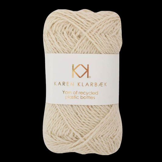 Karen Klarbæk Recycled Bottle Yarn - Nature White (3001)