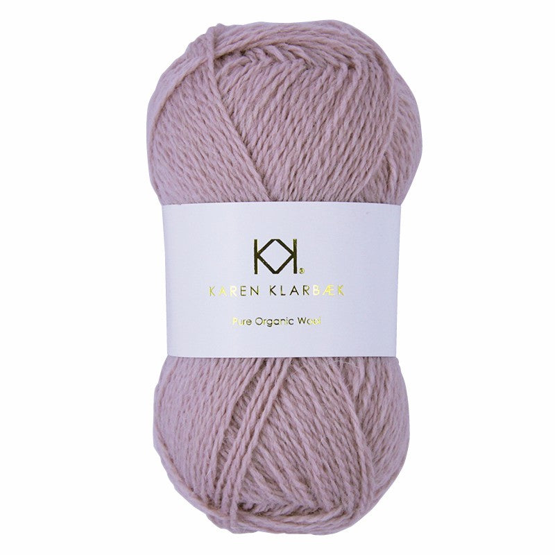 2012_Pure Organic Wool - Old Rose - Økologisk uldgarn fra Karen Klarbæk